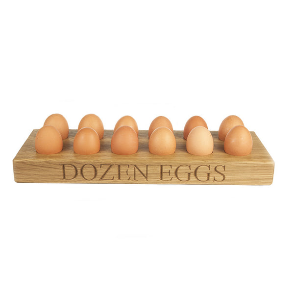 Dozen Egg Tray - The Engraved Oak Company