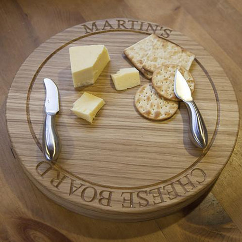 personalised cheese board