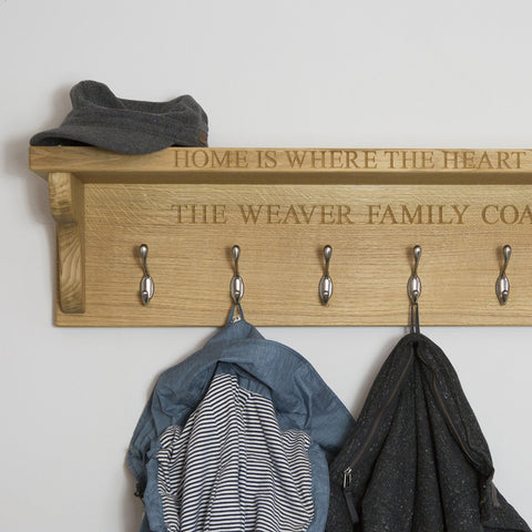 personalised coat rack