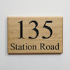 Personalised Wooden Door Sign