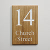 Personalised Wooden Door Sign