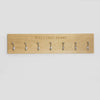 Coat Rack - The Engraved Oak Company