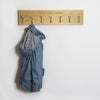 Coat Rack - The Engraved Oak Company