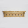 wall mounted coat rack with shelf