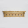wall mounted coat rack with shelf