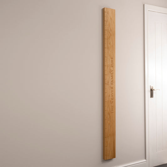 Personalised Wooden Compact Height Chart
