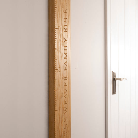 Personalised Wooden Compact Height Chart