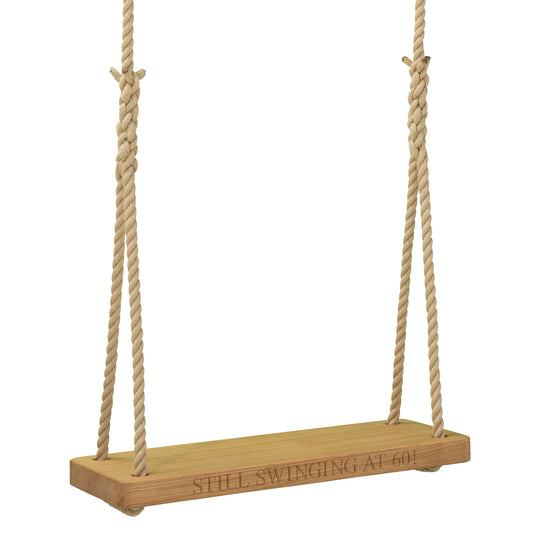 Personalised Tree Swing for Adults
