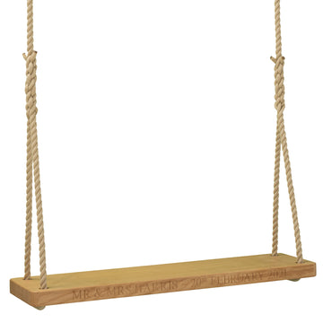 Personalised Double Tree Swing