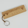 Large Personalised Key Ring