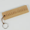 Large Personalised Key Ring