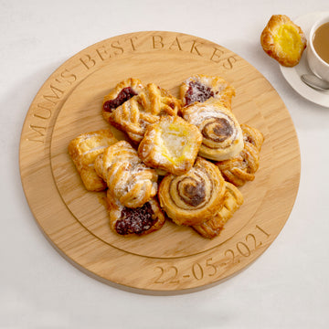 Personalised Wooden Cake Board