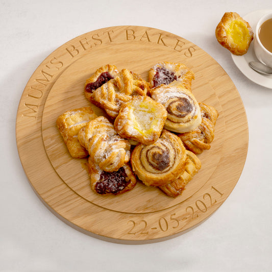 Personalised Wooden Cake Board