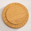 Personalised Wooden Mini Cake Board