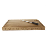 Large personalised carving board