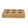1/2 Dozen Egg Tray - The Engraved Oak Company