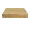 X-Large Lipped Chopping Board - The Engraved Oak Company