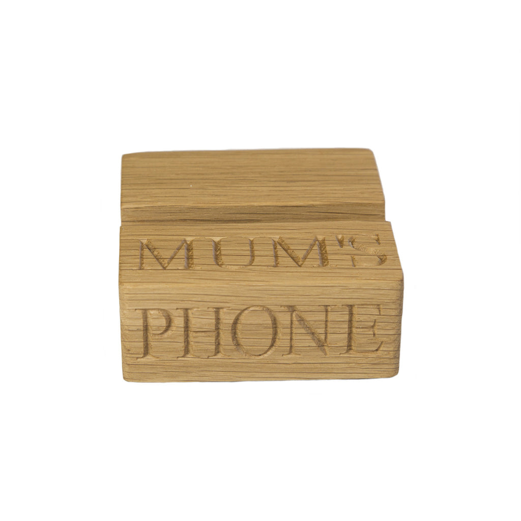 Phone Stand - The Engraved Oak Company