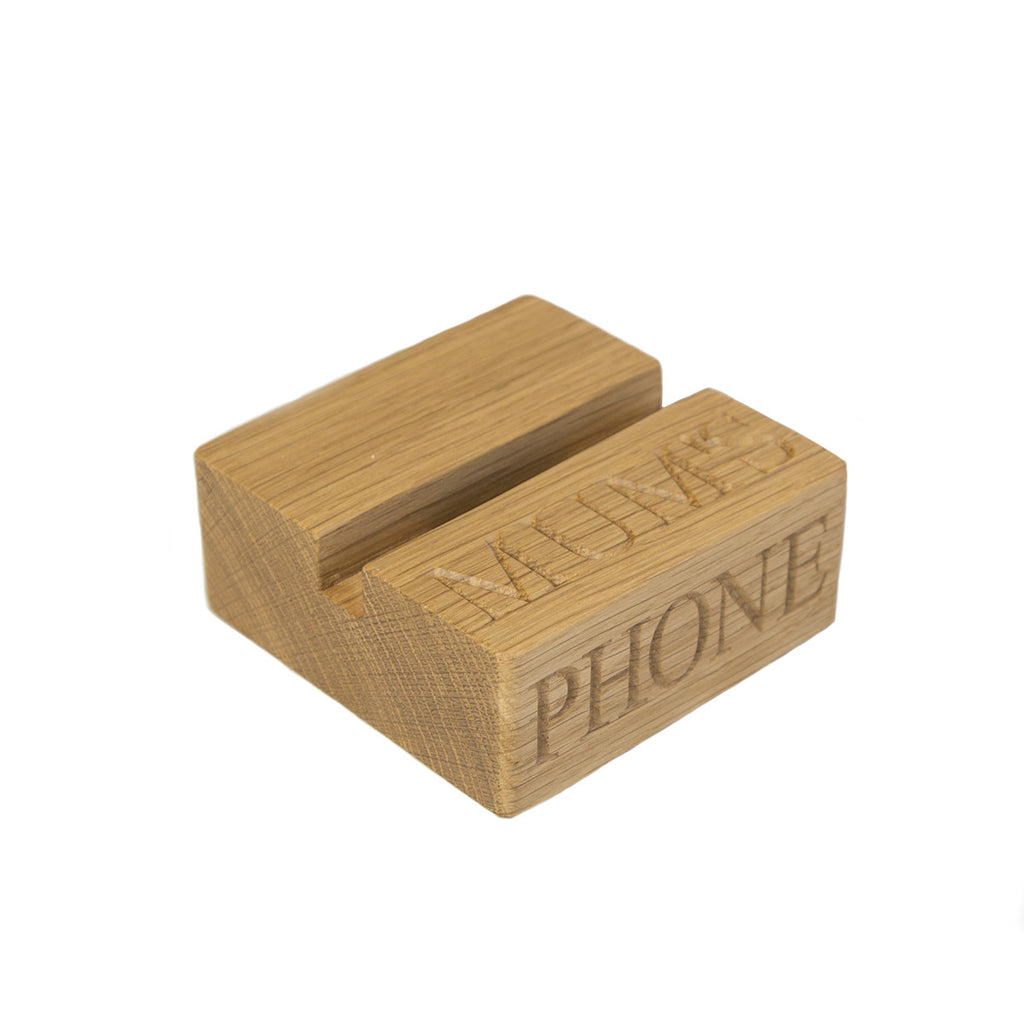 Phone Stand - The Engraved Oak Company