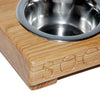 Small Single Dog Bowl - The Engraved Oak Company