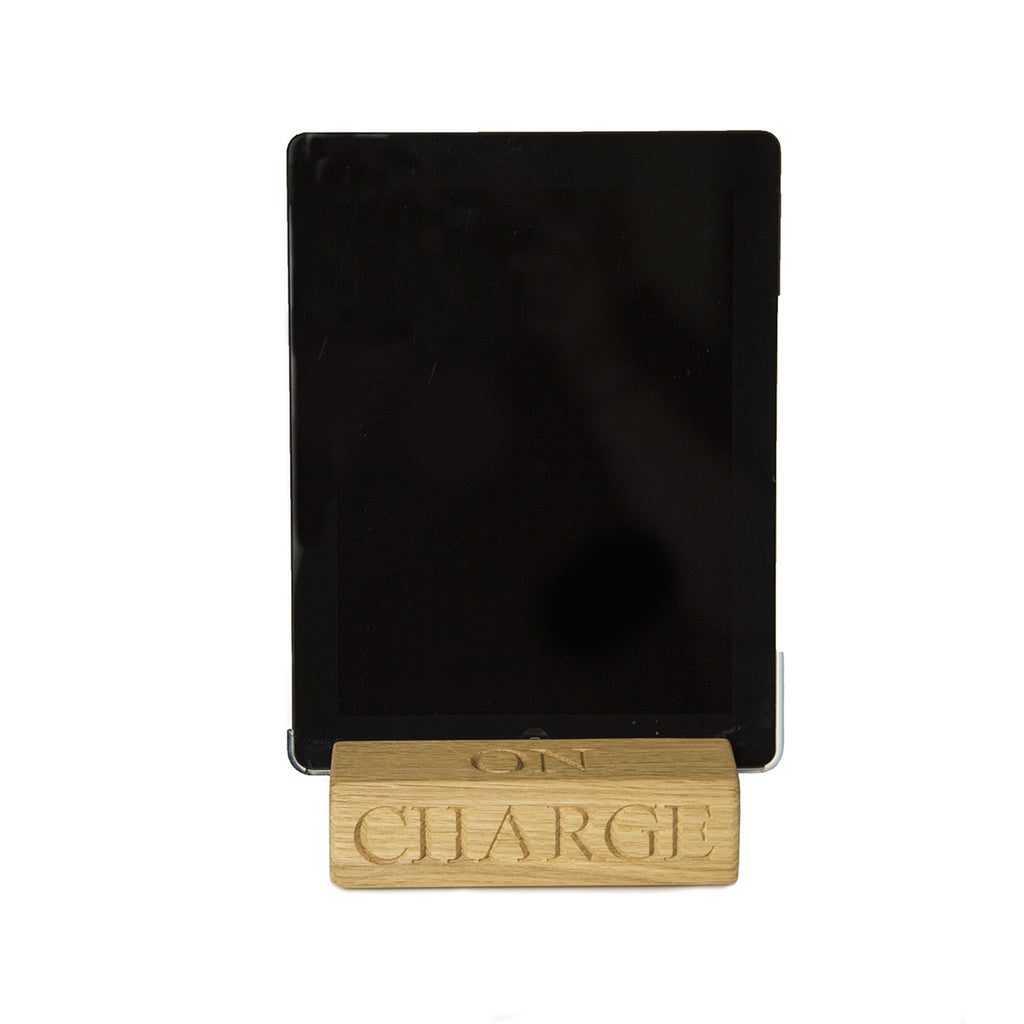 Tablet Stand - The Engraved Oak Company