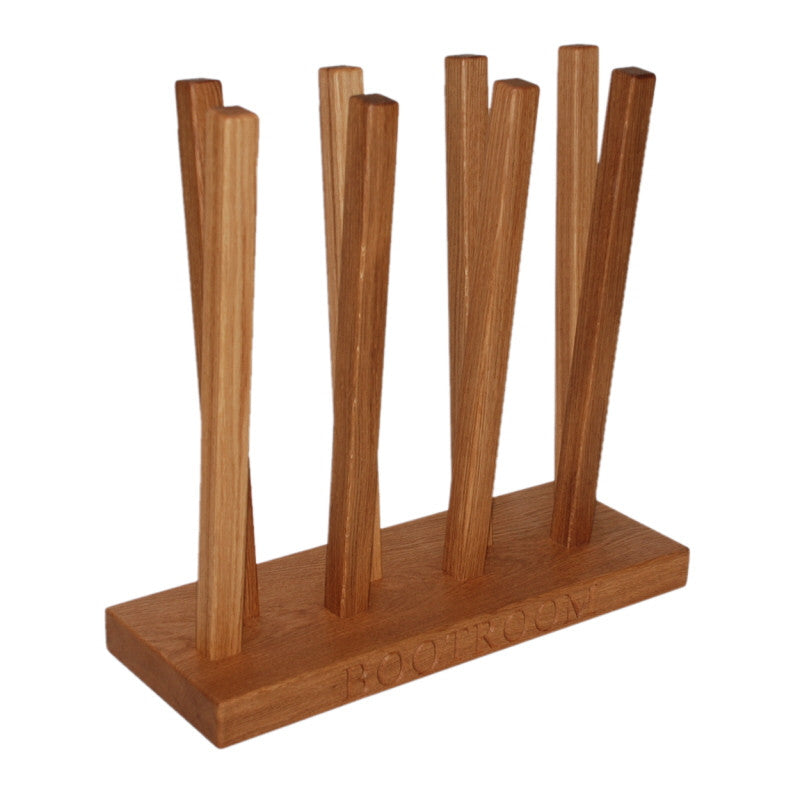 Welly Boot Stand - The Engraved Oak Company